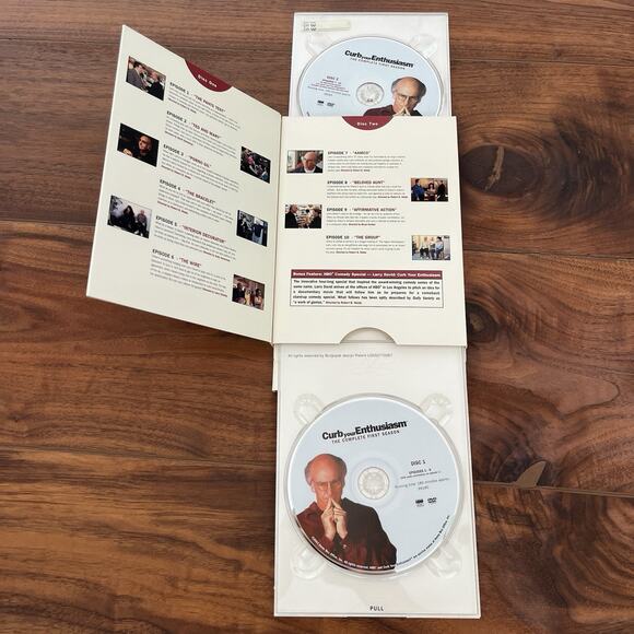 Curb Your Enthusiasm The Complete First Season DVD 2003 HBO - Picture 3 of 4